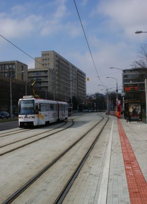 Električková trať Radlinského - Hlavná stanica - 1. etapa Modernizácia trate Radlinského - Kýčerského